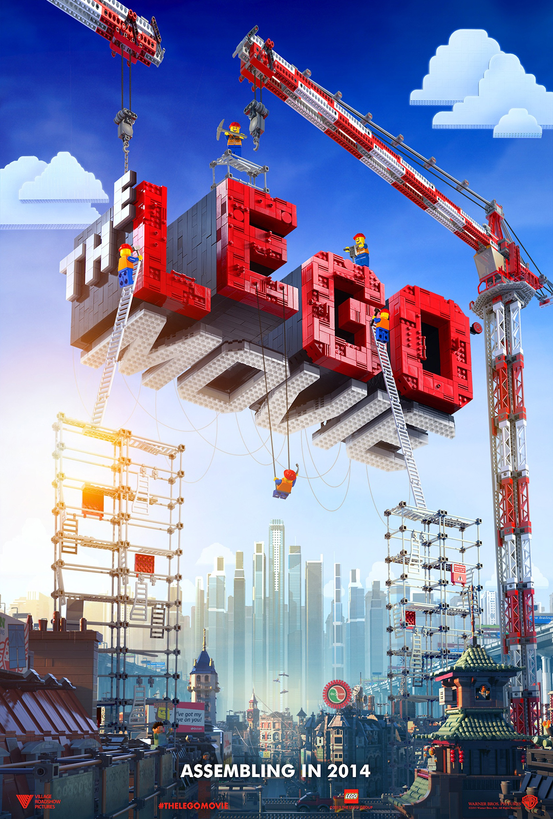 THE LEGO MOVIE Posters By Animal Logic - CG Animation Blog