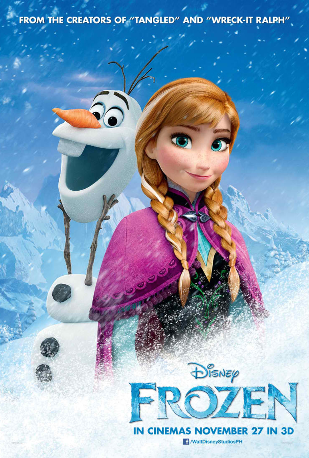 FROZEN Posters by Disney CG Animation Blog